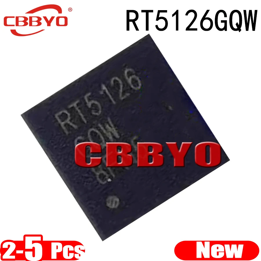 (2-5piece)100% New RT5126 RT5126GQW QFN-32