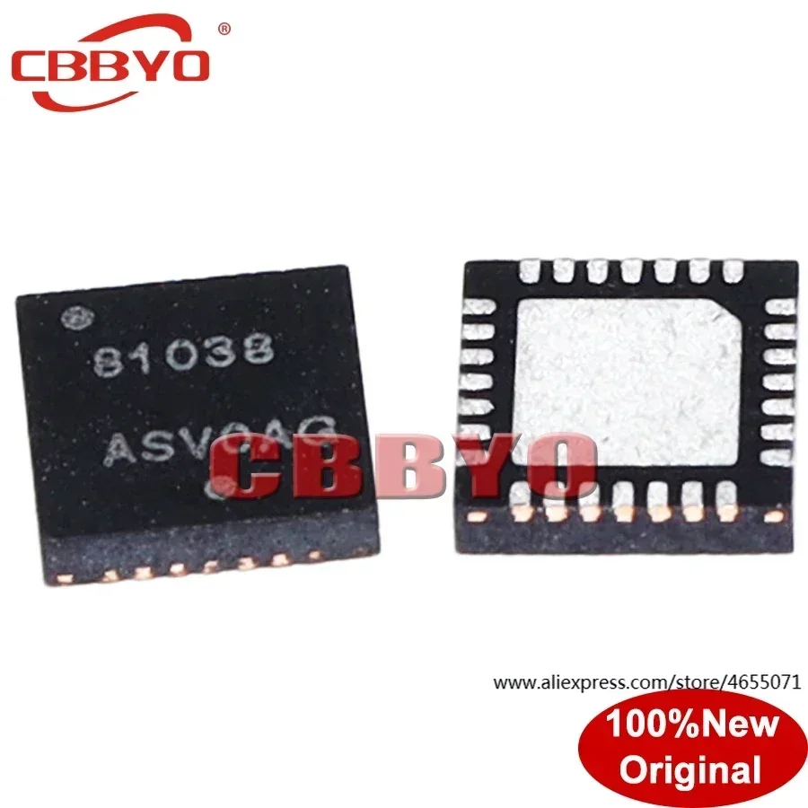5pcs 100% New 81038 NCP81038 NCP81038MNTWG QFN-28