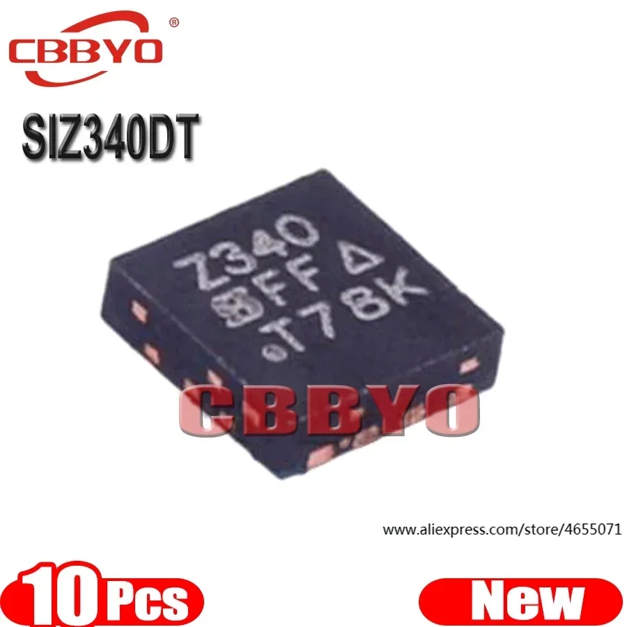 (10piece)100% New SIZ340DT-T1-GE3 SIZ340DT-T1 SIZ340DT SIZ340 Z340 QFN-8