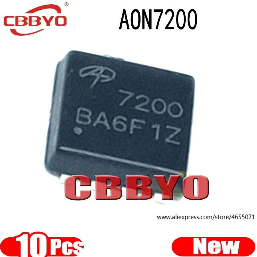 (10piece)100% New AON7200 AO7200 7200 QFN-8