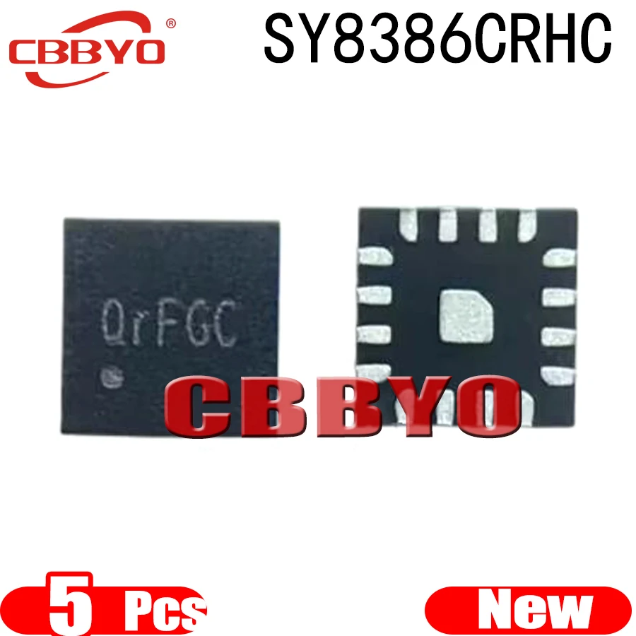 (5piece)100% New SY8386CRHC SY8386C QrDDA QrFGC Qr... QFN-16