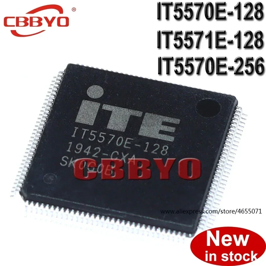 (1piece)100% New IT5570E-128 IT5571E-128 IT5570E-256 CXA CXS QFP-128