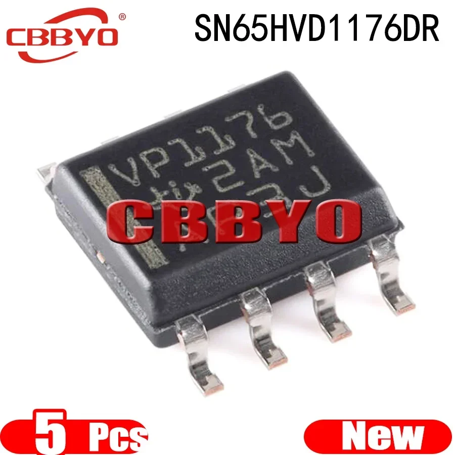(5piece) 100% New SN65HVD1176DR SN65HVD1176 VP1176 sop8