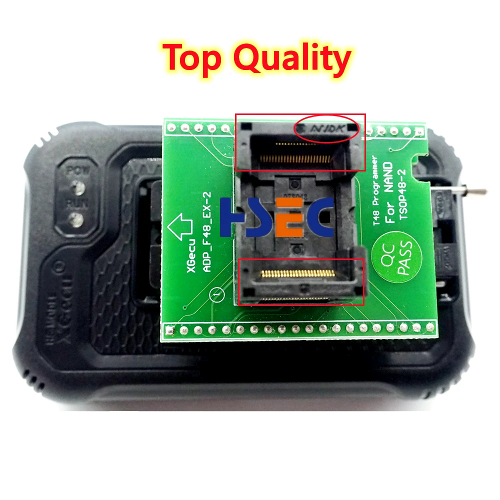 TSOP48 adapter for nand t48 programmer xgecu tsop 48 socket tl866 plus 3G