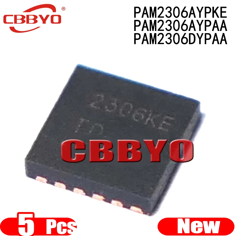 (5piece)100% New 2306KE PAM2306AYPKE 2306AA PAM2306AYPAA 2306DAA PAM2306DYPAA QFN-12