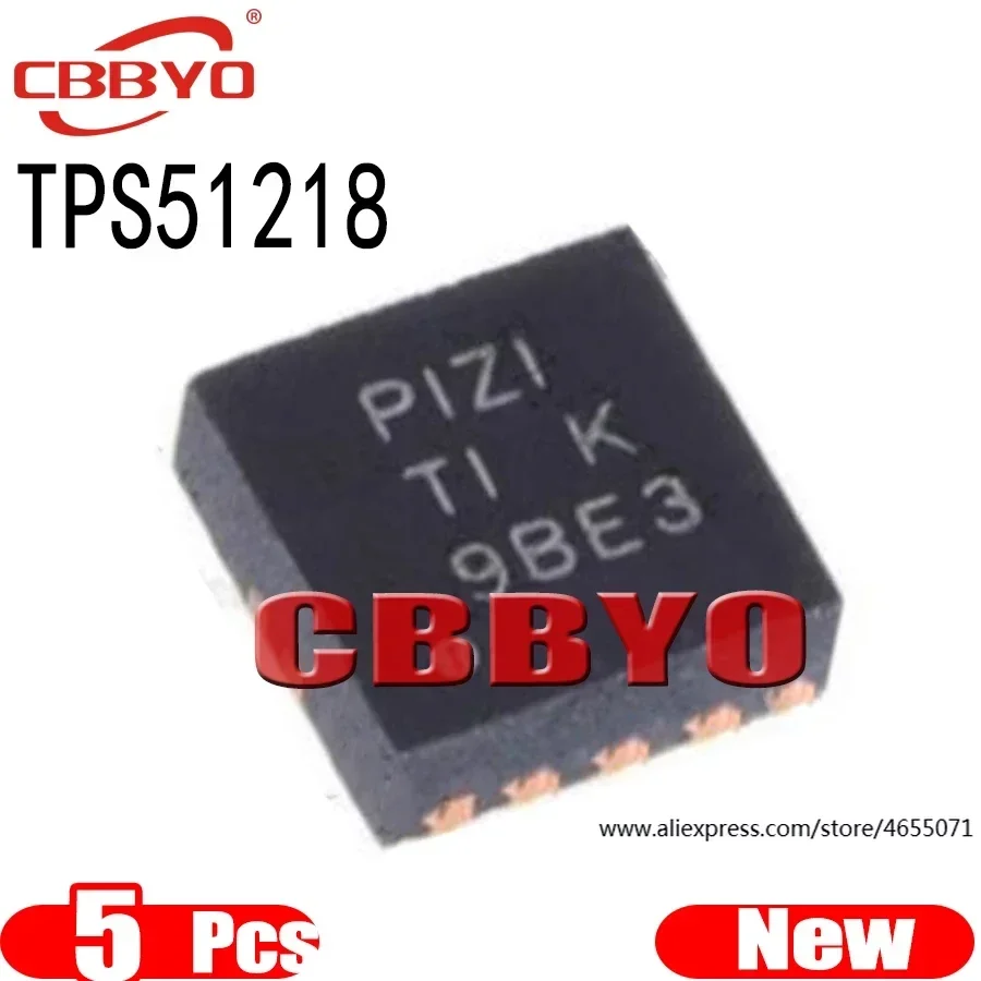 (5piece)100% New TPS51218DSCR TPS51218 PS51218 PIZI QFN-10