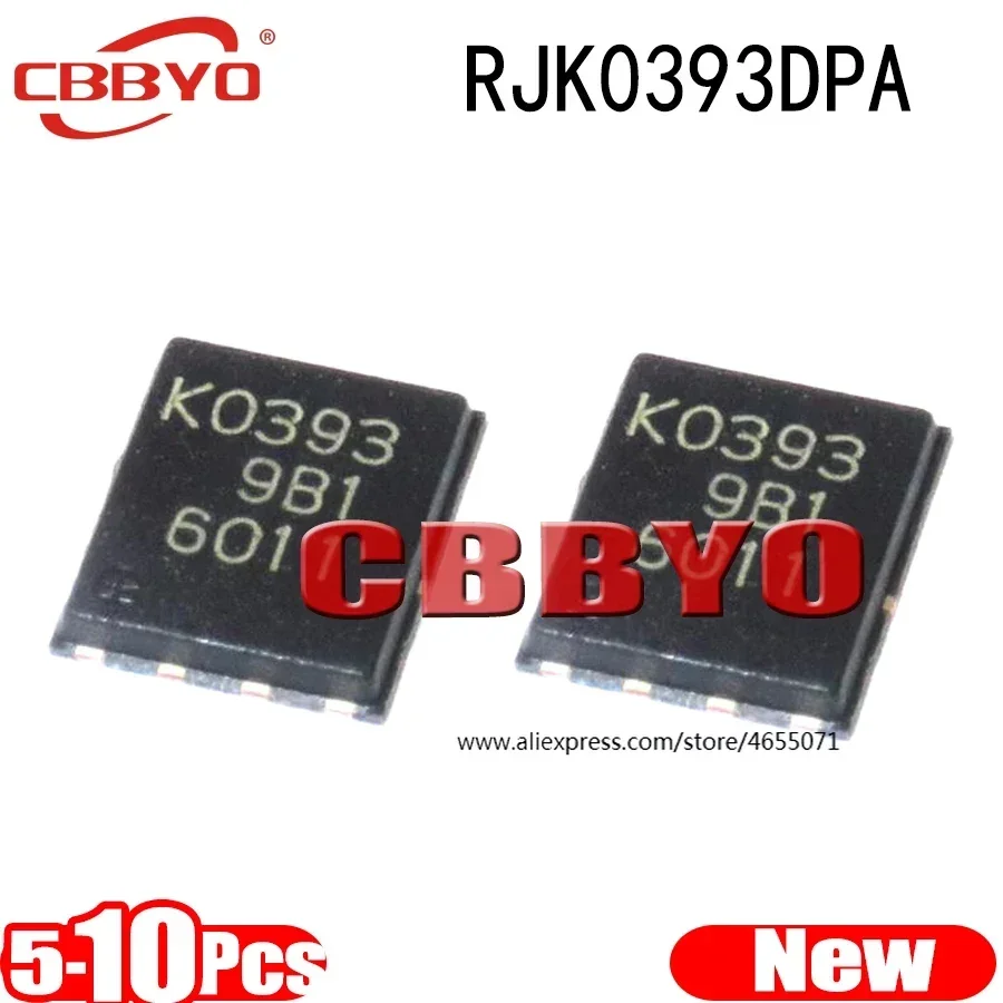 (5-10piece)100% New K0393 RJK0393 RJK0393DPA QFN-8