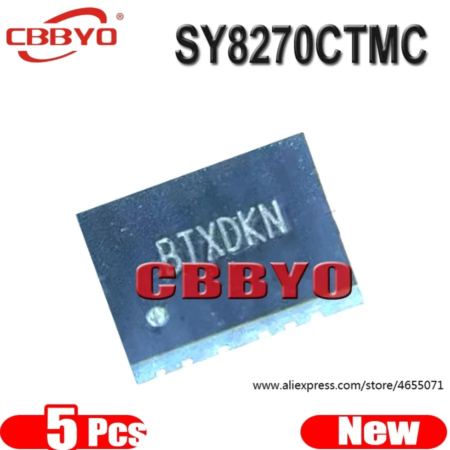 (5piece)100% New SY8270CTMC SY8270C 8270C BTXAAA BTXBSB QFN-13