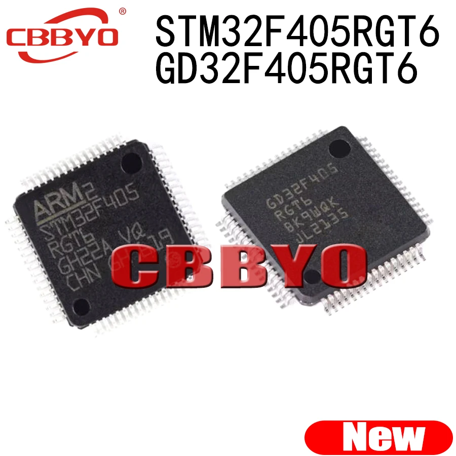 (1piece)100% New STM32F405RGT6 GD32F405RGT6 STM32F405 32F405RGT6 GD32F405 RGT6 QFP-64