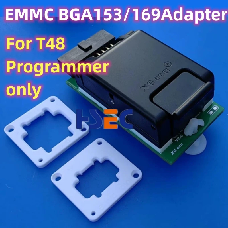 V2.0 XGecu Original EMMC BGA153 BGA169 Adapter Socket ADP-BGA169-EMMC isp