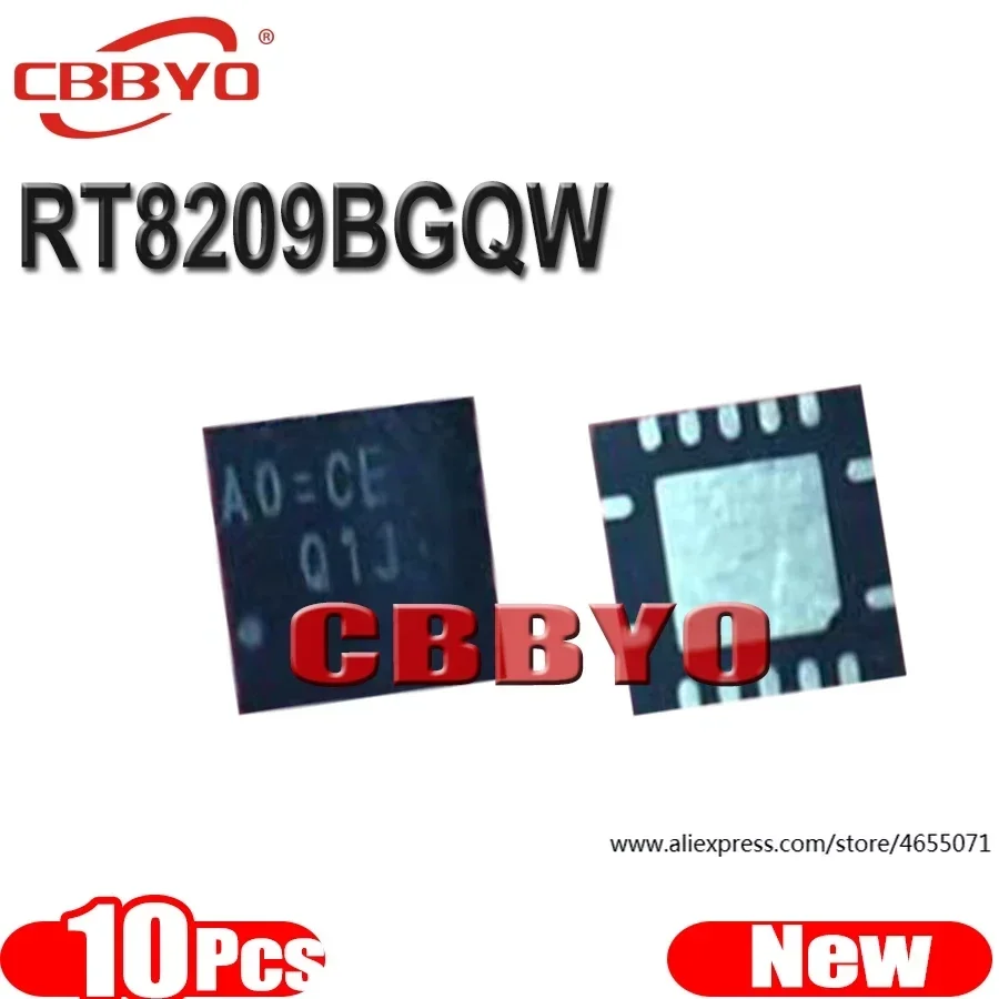 (10piece) 100% New RT8209BGQW RT8209B AO= AO=CB AO=BK QFN-14