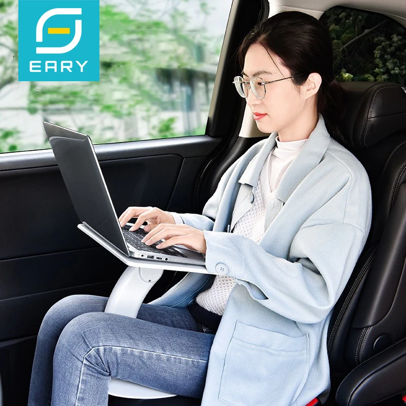 Eary Portable Car Dining Table Laptop Stand