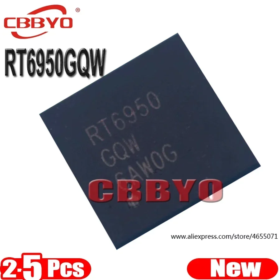 (2-5piece)100% New RT6950GQW RT6950 QFN-68