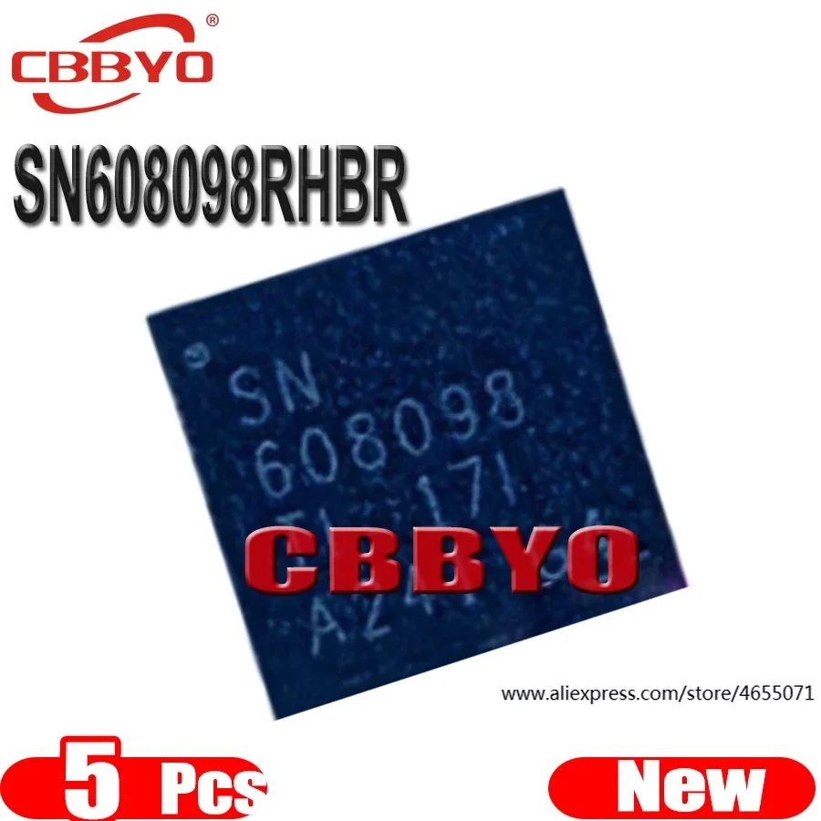 (5piece)100% New SN608098RHBR SN608098 SN 608098 QFN-32