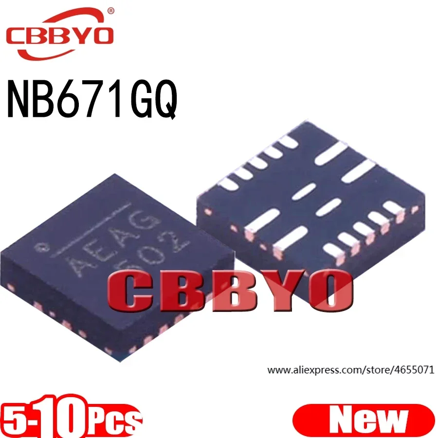 (5-10piece) 100% New NB671GQ-Z NB671GQ NB671 AEAD AEA.. QFN-16