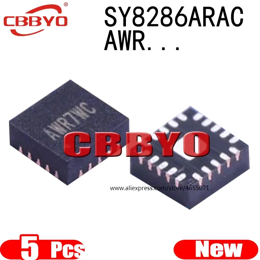 (5piece)100% New SY8286A SY8286ARAC ( AWR6RA AWR6SA AWRABD AWR... ) QFN-20