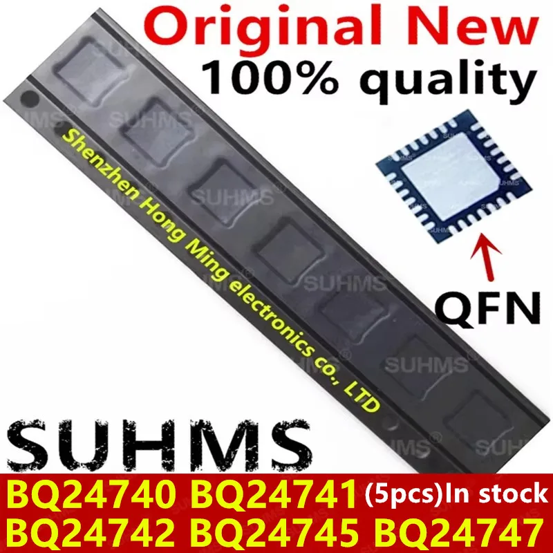 (5piece) 100% New BQ24740 BQ24741 BQ24742 BQ24745 BQ24747 BQ24740RHDR BQ24741RHDR BQ24742RHDR BQ24745RHDR BQ24747RHDR QFN-28