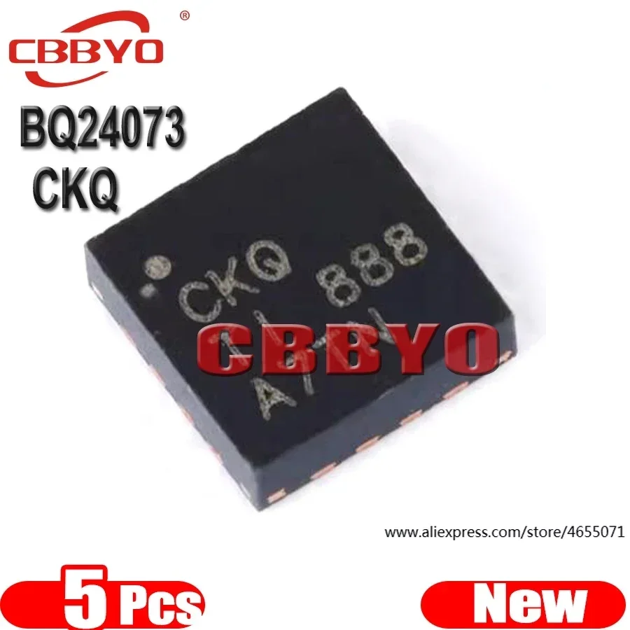 (5piece)100% New 24073 BQ24073 BQ24073RGTR CKQ QFN-16