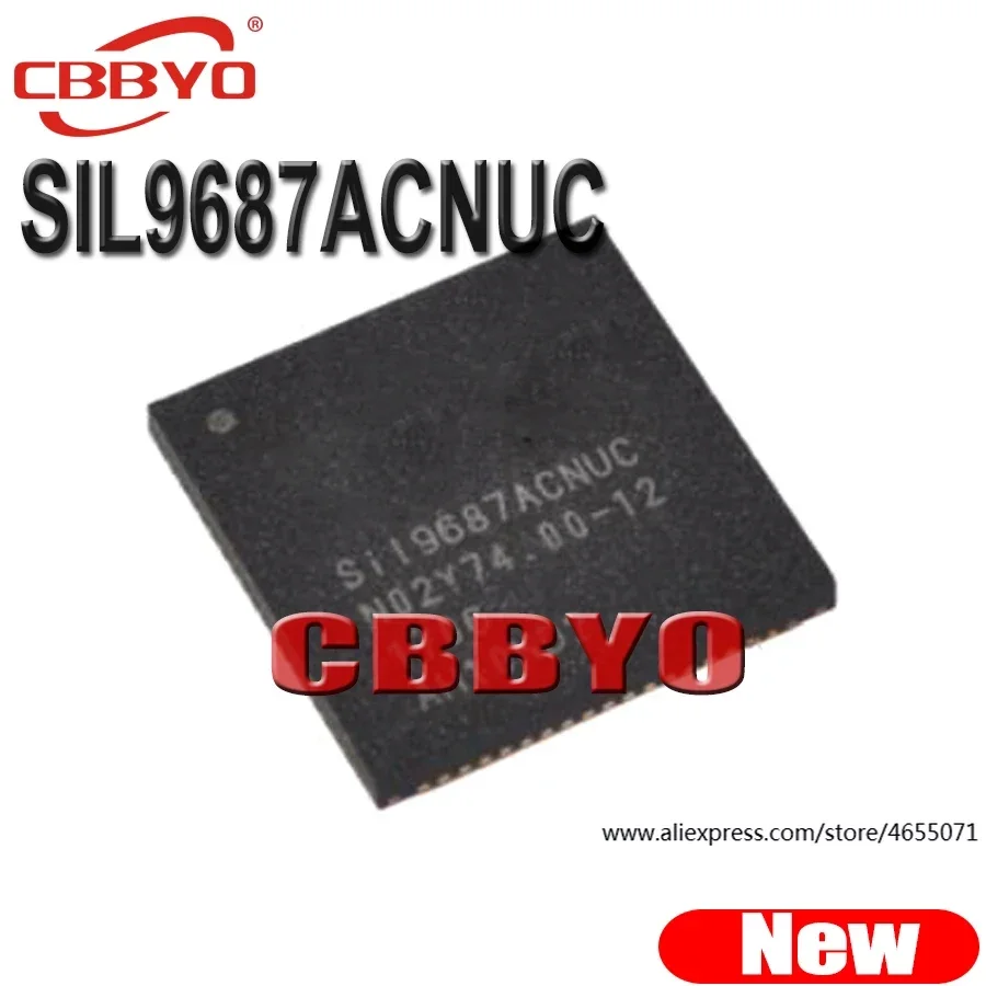 (1piece)100% New SIL9687ACNUC SII9687ACNUC QFN-76