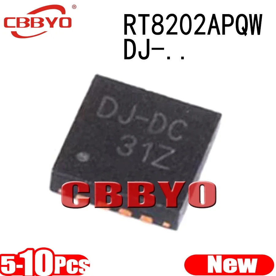 (5-10piece)100% New RT8202APQW RT8202A (DJ-BM DJ-CB DJ-CC DJ-CD DJ-CE DJ-CG DJ-...) QFN-16