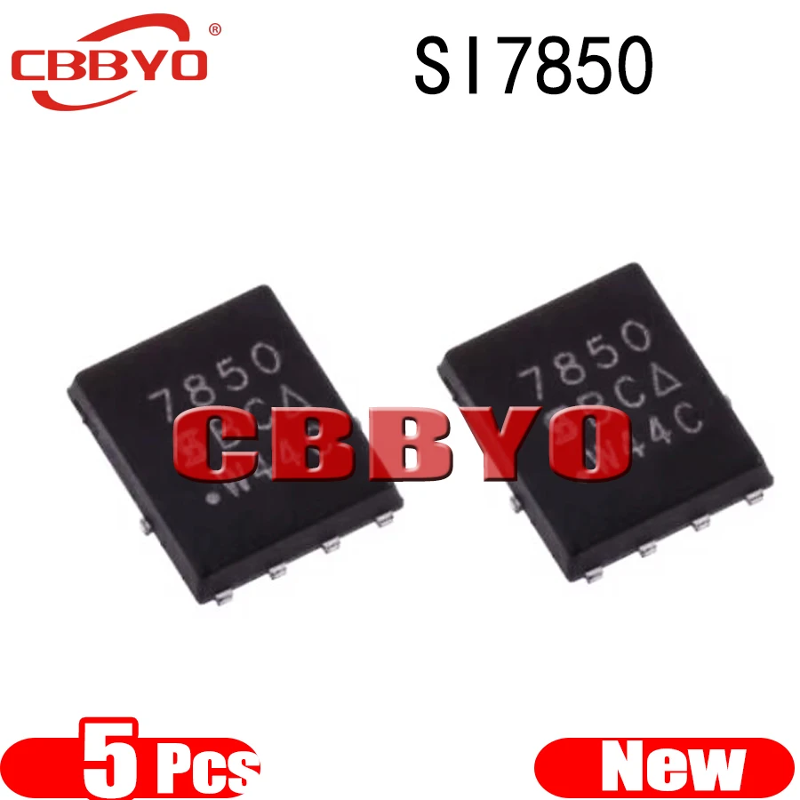 (5piece)100% New 7850 SI7850 SI7850DP-T1-E3 QFN-8