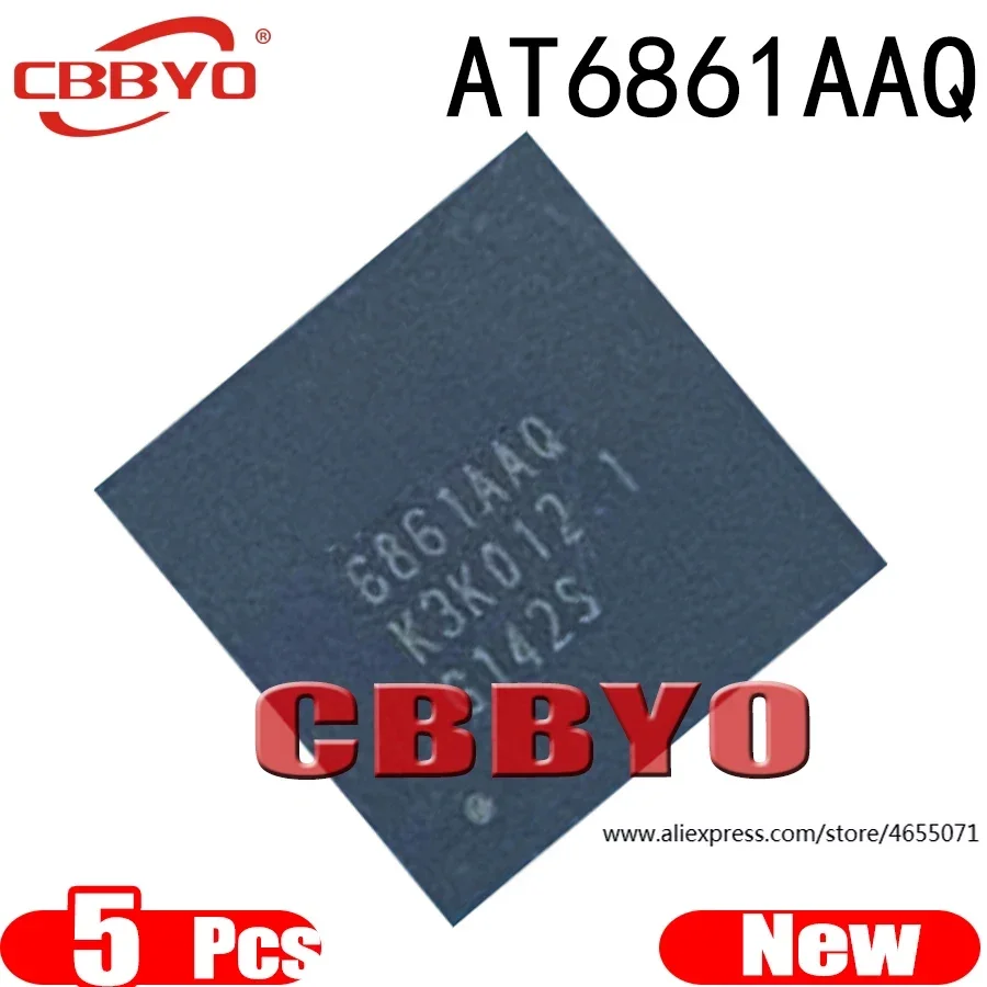 (5piece)100% New AT6861AAQ 6861AAQ QFN-48