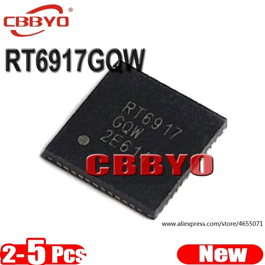 (2-5piece) 100% New RT6917 RT6917GQW QFN-48 Chipset