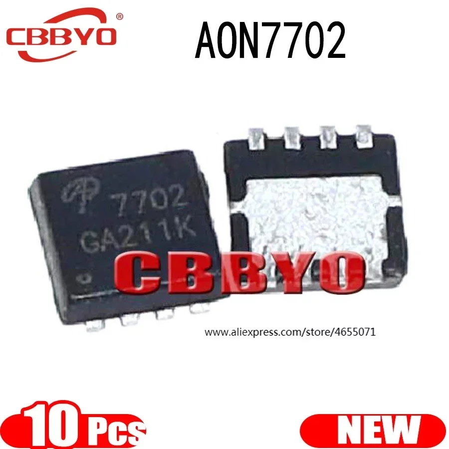 (10piece)100% New 7702 AO7702 AON7702 QFN-8