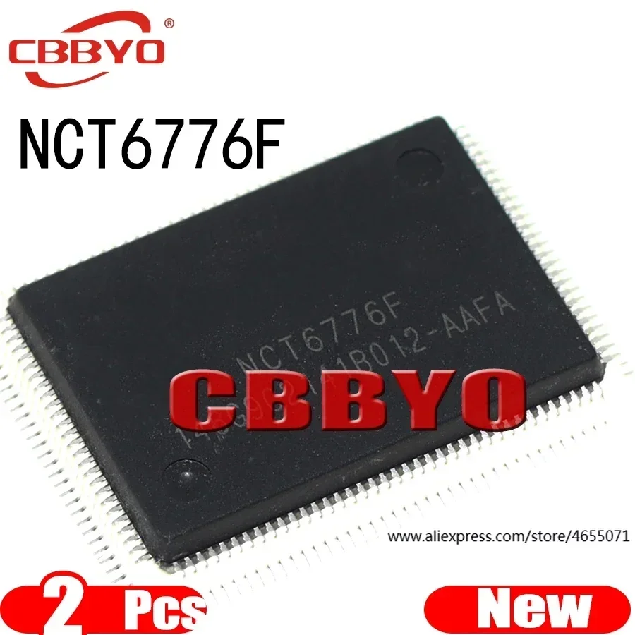 (2piece) 100% New NCT6776F QFP-128