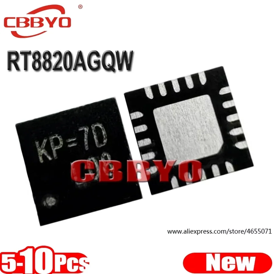 (5-10piece)100% New RT8820AGQW RT8820A KP=4H KP=.. QFN-20